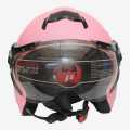 Snap  Single Visor Half Helmet. 