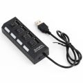 4 in 1 High Speed 2.0 USB 4 Port Hub. 