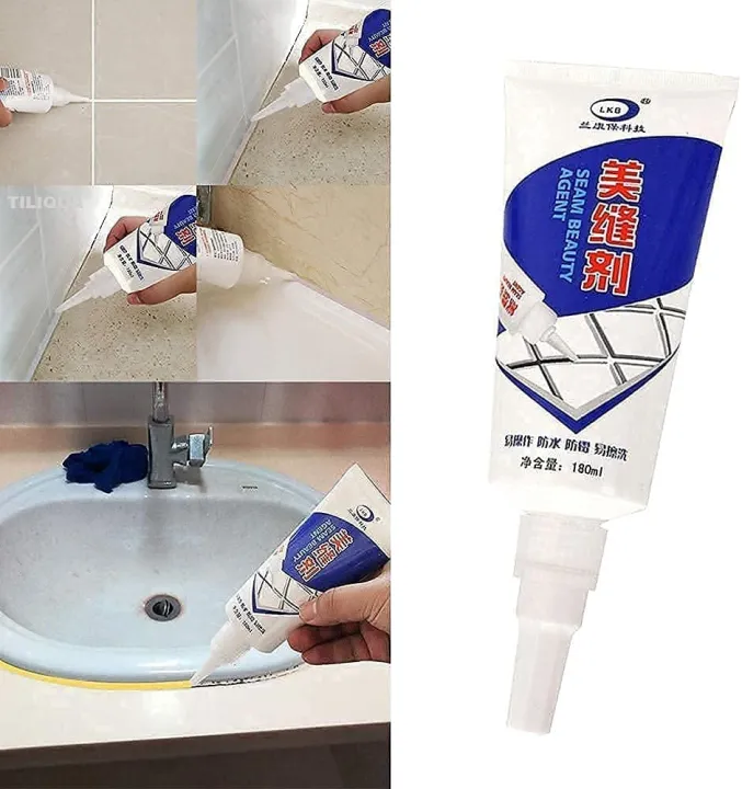 Tiles%20Gap%20Filler%20Waterproof%20180ml%20Crack%20Seal%20Agent%20Grouting%20Paste%20for%20Tiles%20Waterproof%20Silicone%20Sealant%20for%20DIY%20Home%20Sink%20Tile%20Gap%20Filler%20Grouts%20Repair%20Tube%20for%20Kitchen,%20Bathroom(Tube%20180%20ML)%20-%20Image%202