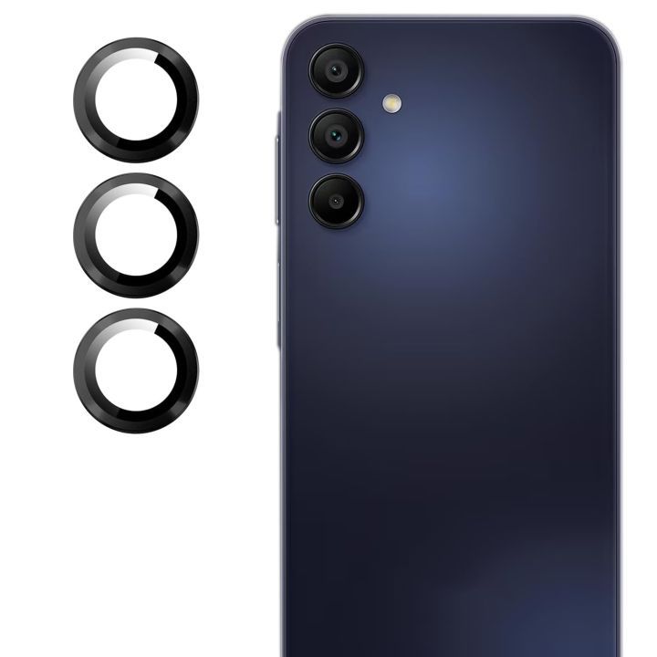 Samsung Galaxy A24 Camera Protector Mettalic Ring Glass