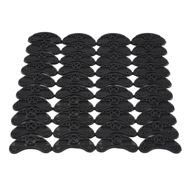 40PCS 20-Pair Rubber Heel Savers Toe Plates Taps DIY Shoe Repair