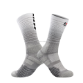 KEBETEMEBasketball Socks Men GraFifty percent discount dient Crew Running Socks. 