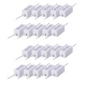 20X Wirewound Ceramic Cement Resistors 100 Ohm 5W Watt 5%. 