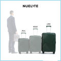 NUELITE 28-Inch Luggage BRANDENBURG  8 Wheel Spinner Trolley Bag  Anti-Theft Zipper Integrated Lock Extra Security  Unbreakable Hard Shell Suitcase Luggage. 