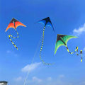 Large Delta Prairie Kites Flying Toys For Children Kites Handle Line Outdoor Sports Kites Plaid Professional Wind Kites  AITENG. 