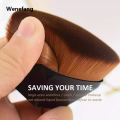 Wenefang Hexagon Makeup Brush Beauty Powder Face Blush Brushes Portable Professional Foundation Brush Large Cosmetics Soft Base Make up. 