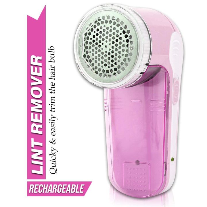 Fabric Shaver for Clothes - Lint Remover with Extra Blade, Sweater & Woolen Fabric Groomer, Rechargeable Battery
