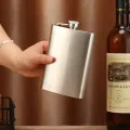 High Quality Stainless Steel Hip Flask Portable Container Liquor Flask Convenient Leakproof Wine Cup Outdoor. 