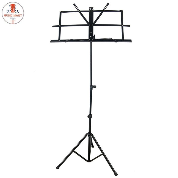 Black Lyrics Light Stand