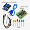 Arduino Uno With Cable Motor Driver Jumper Wire LEDs | Arduino Micro Controller Board | Arduino Uno With Cable. 