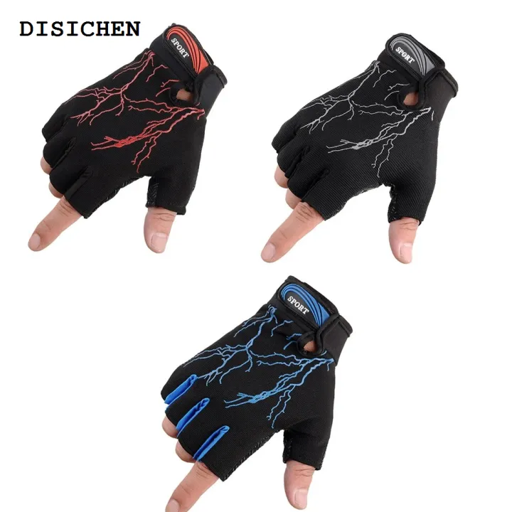 DISICHEN%20Luxury%20Uni%20Fitness%20Gym%20Gloves%20Weight%20Lifting%20Half%20Finger%20Crossfit%20Workout%20Bodybuilding%20Cycling%20Bicycle%20Bike%20Outdoor%20Sports%20Gloves%20-%20Image%202