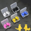 1Pair Durable Earplugs Classic Delicate Texture Waterproof Soft Earplugs Silicone Portable Ear Plugs Swimming Accessories. 