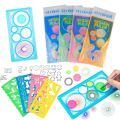 1 x Spirograph Geometric Ruler Learning Drawing Tool Stationery for Students Drawing Set. 