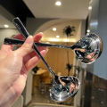 Stainless Steel Spoon Big Head Spoon Thickened Large Capacity Hot Pot Soup Spoon DENGYOUZHOU. 