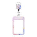 Sturdy Badge Holder Heavy Duty Lightweight Reliable Keychain Compact Portable Id Card Holder for Key Office Doctor Nurse. 