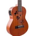 Fernando Uk-23N Mahogany Butterfly Style Tenor Acoustic Electric Ukulele. 