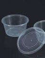 Pack of 50 Pieces 500 ml Plastic Disposable / Reusable Storage Containers / Container For Food Packing / Packaging Parcel Box and Multipurpose. 
