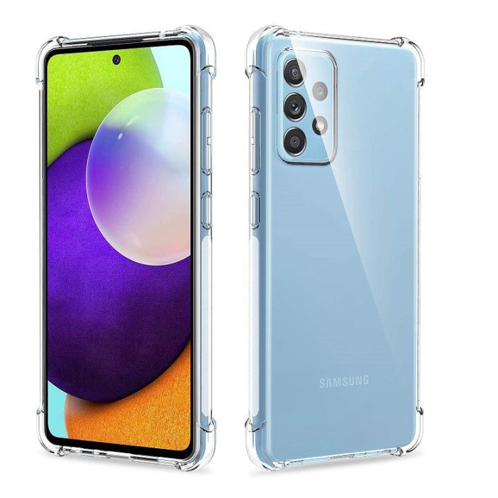 Samsung A52 4G/5G /Samsung A52s 5G Cover (All Same Size) Clear Transparent Shockproof Tpu Soft Case