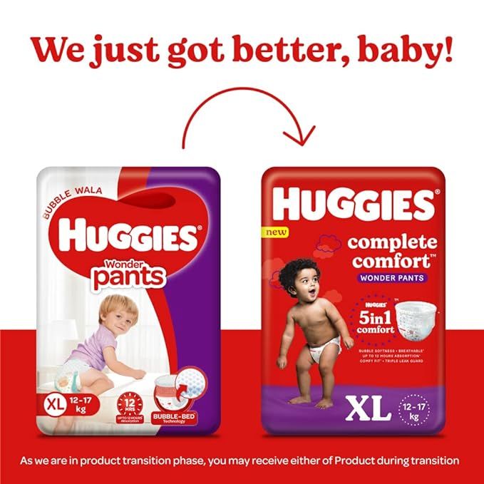 Huggies%20Wonder%20Pants%20(XL)%2034%20pcs%20Size%20(12-17%20Kgs)%20Baby%20Diaper%20Pants%7C%20Complete%20Comfort%20India's%20Fastest%20Absorbing%20Diaper%20with%20upto%204x%20faster%20absorption%20%7C%20Unique%20Dry%20Xpert%20Channel%20-%20Image%202