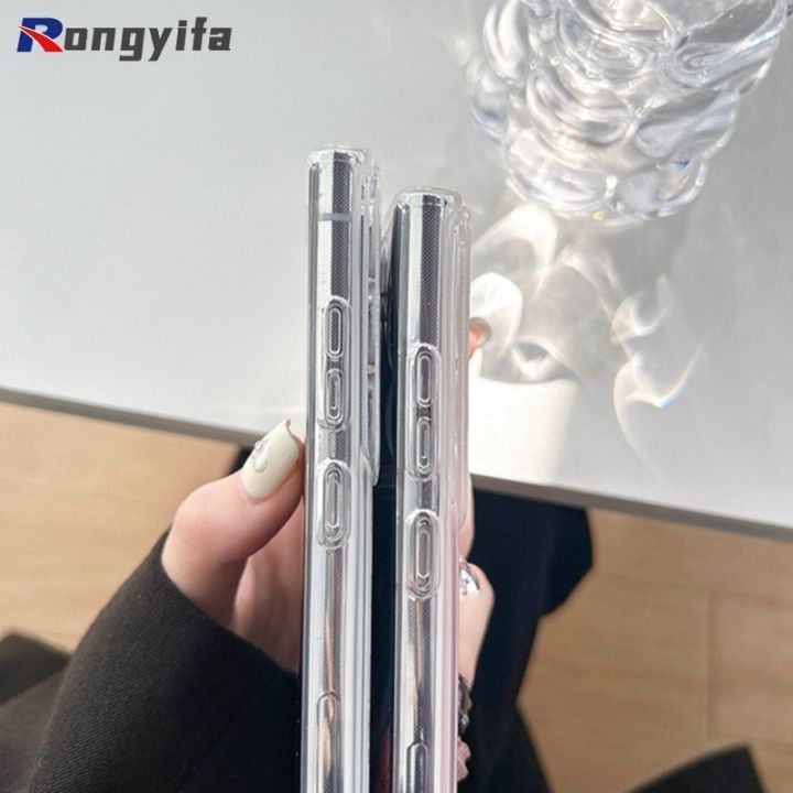 Korean%20Style%20Casing%20Compatible%20For%20Samsung%20Galaxy%20A32%20M32%20A42%20A52%20A52S%20A72%20A03%20A03S%20A13%20A23%20A33%20A53%20A73%204G%205G%20Phone%20Case%20Transparent%20Purple%20Flower%20Small%20Floral%20Girl%20Soft%20TPU%20Cover%20-%20Image%204