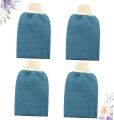 Korean Bath Gloves – Deep Exfoliating Body Scrub Mitts, Dead Skin Remover, Reusable Korean Exfoliation Gloves for Smooth & Glowing Skin. 
