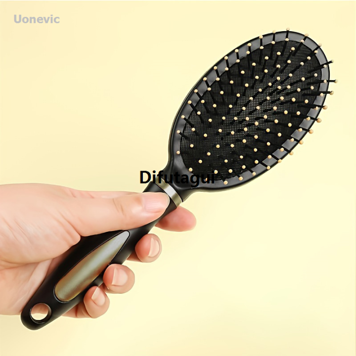 Difutagui%20Mo%20Elastic%20Comb%20Airbag%20Color%20Women's%20Comb,%201/3%20High%20Quality%20Piece%20Black%20Comb%20for%20Straight%20and%20Curly%20Hair%20-%20Image%204