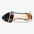 Black Color Nicola High Heeled Sandals For Women. 