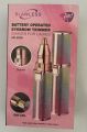 2 In 1 Battery Operated Eyebrow and Facial Trimmer Shaver for Women. 