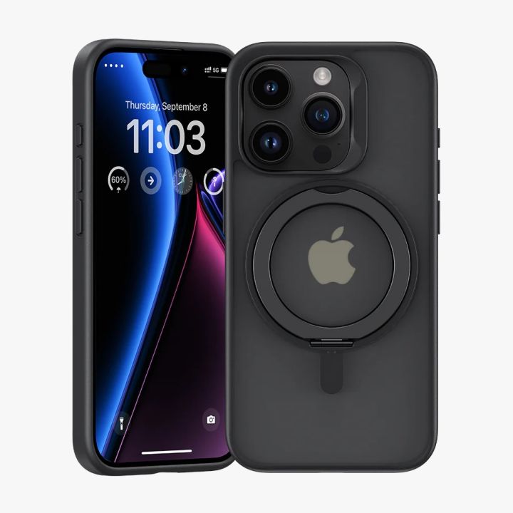BENKS%20Case%20for%20iPhone%2015%20Pro%20Max%20MagClap%20Pop%20Stand%20360%C2%B0%20Rotatable%20Ring%20Stand%20-%20Image%207