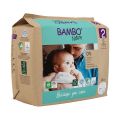 Bambo Nature Diapers size 2(S),  Tape Style  (3-6 kg / 7-13 lbs), 30 pcs. 