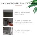 Lockable Secure Mail Letter Post Box Mailbox Post Box. 