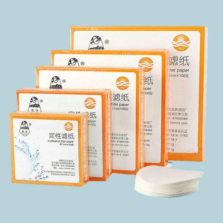 2025%20New%20100Pcs/pack%20Lab%20Cotton%20Fiber%20Qualitative%20Filter%20Paper%207cm/9cm/11cm%20With%20Fast/Medium/Slow%20Speed%20Fengshi%20-%20Image%202