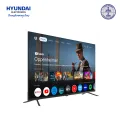 Hyundai 75 Inch QLED 4K UHD Google Smart TV | Android 14 | Dolby Audio | 64GB Storage | Bluetooth 5.2 | Frameless Smart Television. 