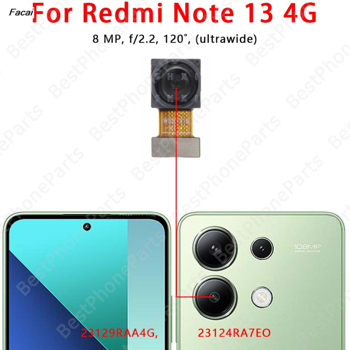 Facai%20Front%20and%20Rear%20Back%20Camera%20For%20Xiaomi%20Redmi%20Note%2013%204G%20Main%20Portable%20Facing%20Camera%20Module%20Flex%20Cable%20Replacement%20Spare%20Parts%20-%20Image%204