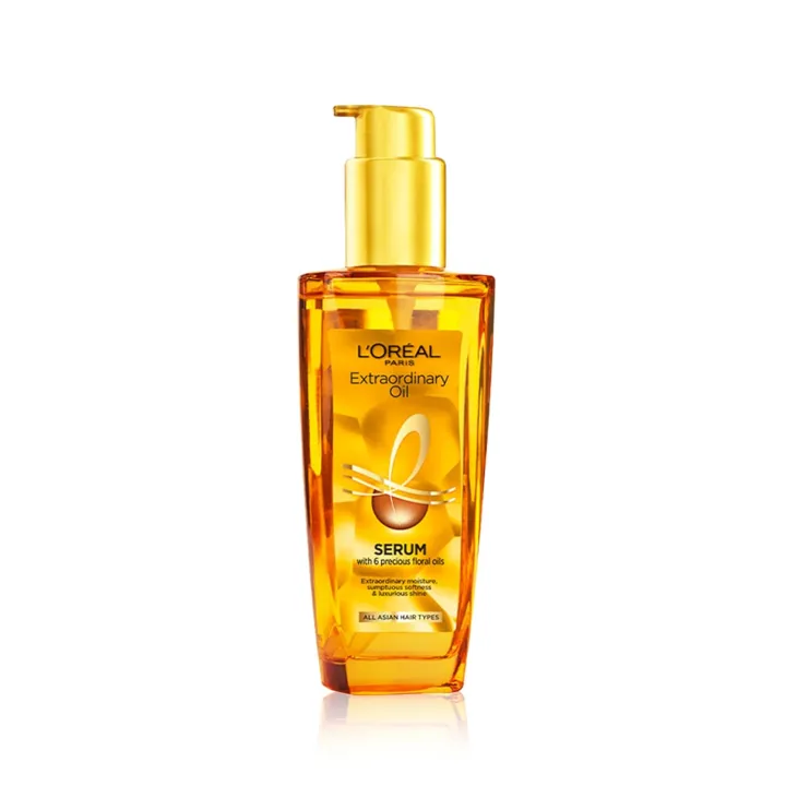 Loreal%20Paris%20Hair%20Serum%20Protection%20and%20Shine,%20For%20Dry,%20Flyaway%20&%20Frizzy%20Hair,%20With%206%20Rare%20Flower%20Oils,%20Extraordinary%20Oil%20-%20By%20Allure%20Cosmetics%20-%20Image%205