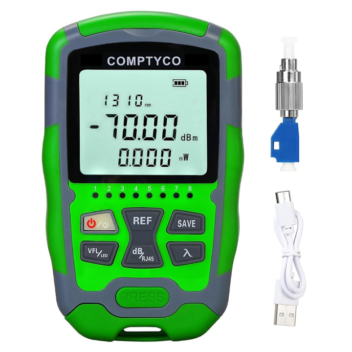 RJ45 Network Testing MC70-VFL 30KM Fiber Optic Power Meter | Daraz.com.np