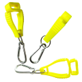 2X Glove Clips for Work Glove Holders Glove Belt Clip with Metal Carabiners for Construction Worker Guard Labor(Yellow). 