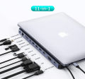 CHOETECH HUB-M20 11 In 1 USB Type C Hub Adapter Macbook Pro USB-C Docking Station With 6 Month Warranty. 