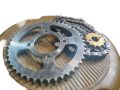 NEW APACHE RTR 160 CHAIN SPROCKET||RTR APACHE CHAIN KIT||ROLON CHAIN KIT. 
