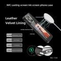 HOT Smart Ink Screen Phone Case NFC DIY Display Imaging AI Phone Case Photo Display Smart Phone Case for iPhone 15 PRO Max DIY Cases. 