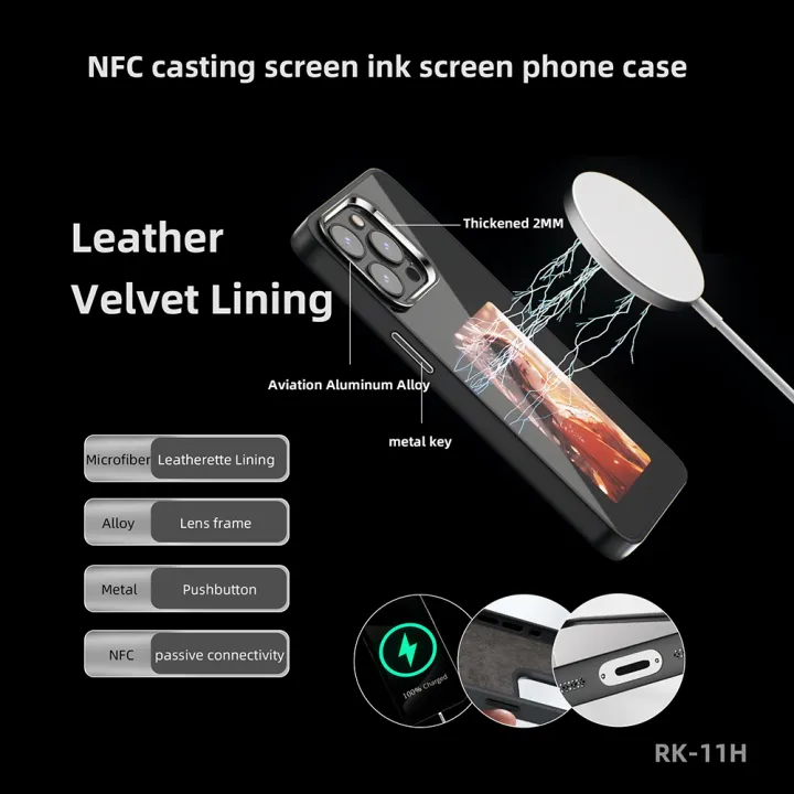 HOT%20Smart%20Ink%20Screen%20Phone%20Case%20NFC%20DIY%20Display%20Imaging%20AI%20Phone%20Case%20Photo%20Display%20Smart%20Phone%20Case%20for%20iPhone%2015%20PRO%20Max%20DIY%20Cases%20-%20Image%205