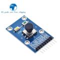 TZT Five Direction Navigation Button Module for MCU AVR Game 5D Rocker Joystick Independent Keyboard for Arduino Joystick Module. 