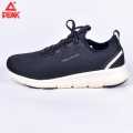 PEAK Casual Shoes for Men Black Lightweight Comfortable Lace Up Everyday Walking Sneakers. 