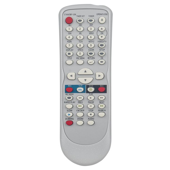 Replace Component NB654 Remote Control for VCR/DVD Player Recorder ...