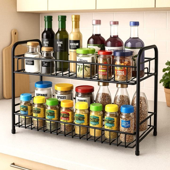 Foldable%20Metal%20Rack%20Organizer%20for%20Kitchen%20Spices%20/%20Bathroom/%20Office%20-%20Image%203