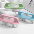 Scrubbing Brush Hard Bristled Laundry Clothes Shoes Scrubbing Brush Portable Plastic Hand Cleaning Brush Kitchen Bathroom. 