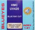 Blue Yes HMC UV420 Cut Power Glass 6.75. 