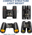 30×60 Compact Folding Binoculars – Outdoor Wildlife Watching, Travel, Hunting & Camping Telescope - Ojustore. 