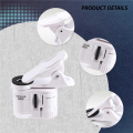 100X Zoom Clip-on Microscope with LED Light, Portable Magnifier Loupe Pocket Magnifying Lens Glass. 