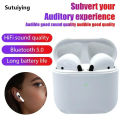 Sutuiying TWS Pro4 Bluetooth Earphones Wireless Headphones Mini Sports Headset Fifty percent discount Earbuds Music Earpieces For iPhone Xiaomi Huawei Redmi. 